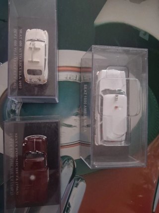 Lote 3 Coches Coleccionables SEAT/SIATA