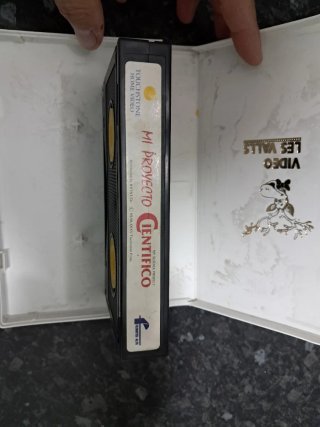 Il mio progetto scientifico in formato betamax