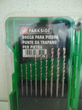 Parkside Brocas para Piedra