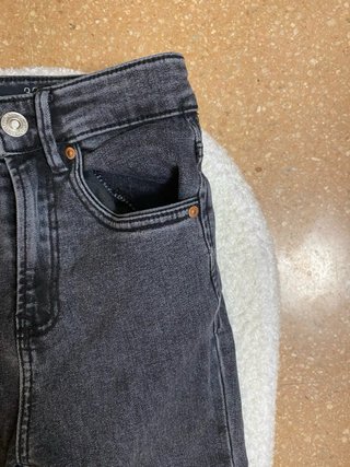 Pantalón Stradivarius Negro Talla 32