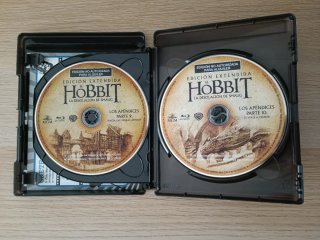 El Hobbit ed. Extendida blu ray