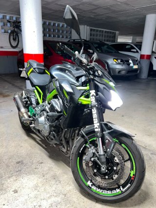 Kawasaki Z900 A2 Negra/Verde