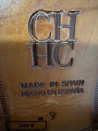 Zapatos de piel Carolina Herrera negros