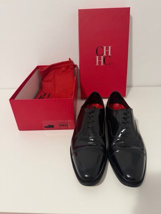 Zapatos de piel Carolina Herrera negros