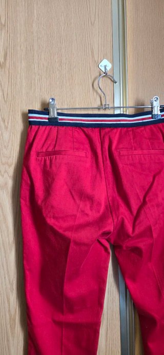 Pantalón Zara Rojo Talla S
