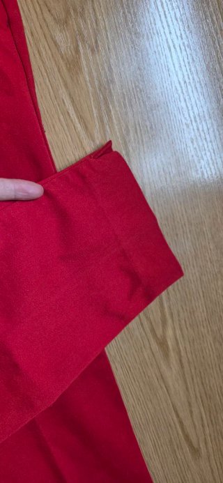 Pantalón Zara Rojo Talla S
