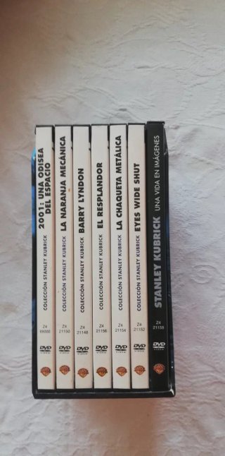 Colección DVD Stanley Kubrick 9 Películas + Docu