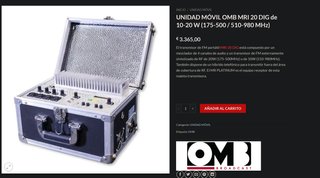 Unidad Radio Portátil OMB MRI
