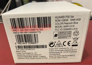 Huawei P30 Lite (128GB / 4GB) Azul Peacock