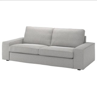 Sofá 3 plazas KIVIK Ikea gris