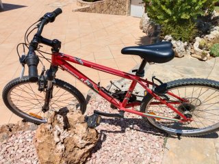 Bicicleta Rockrider 5.1 Infantil Roja