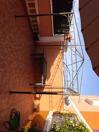 Cenador 3x3m aluminio