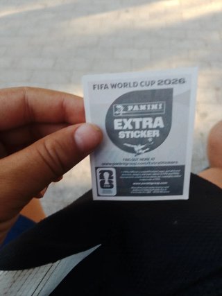 Cromo Mundial FIFA Extra Sticker Messi