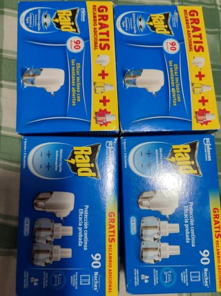 Mata Mosquitos Raid Eléctrico los cuatro 8€