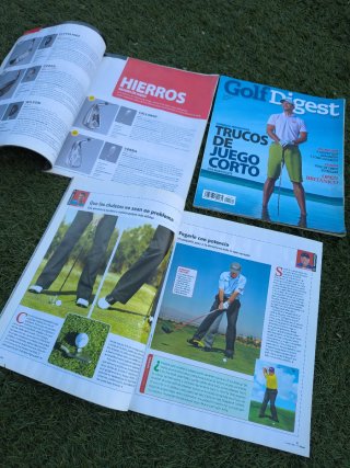 Pack 4 revistas golf digest 2012 y 2013