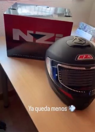 Casco NZI Trendy 2 Negro Talla XXL Nuevo