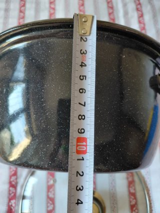 Pentola Friggitrice con Coperchio Vetro