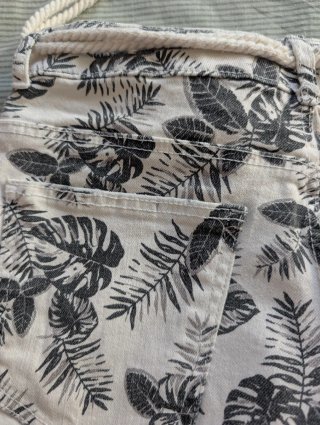 Zara Pantalón Corto Estampado 11-12 Años