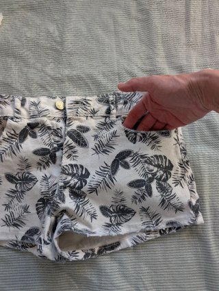 Zara Pantalón Corto Estampado 11-12 Años
