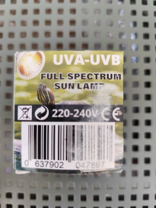 Lâmpada UVA 25W Tonia