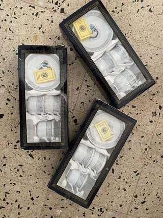 Juego de Tazas de Café Porcelana NUEVO