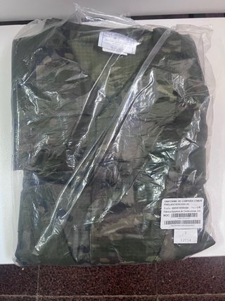 Uniforme mimeta de campaña boscoso Talla 3N