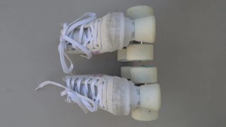 Patines Oxelo 4 ruedas blancos Talla 29