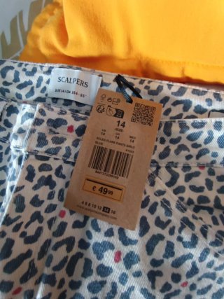 Pantaloni leopardati per bambini Scalpers