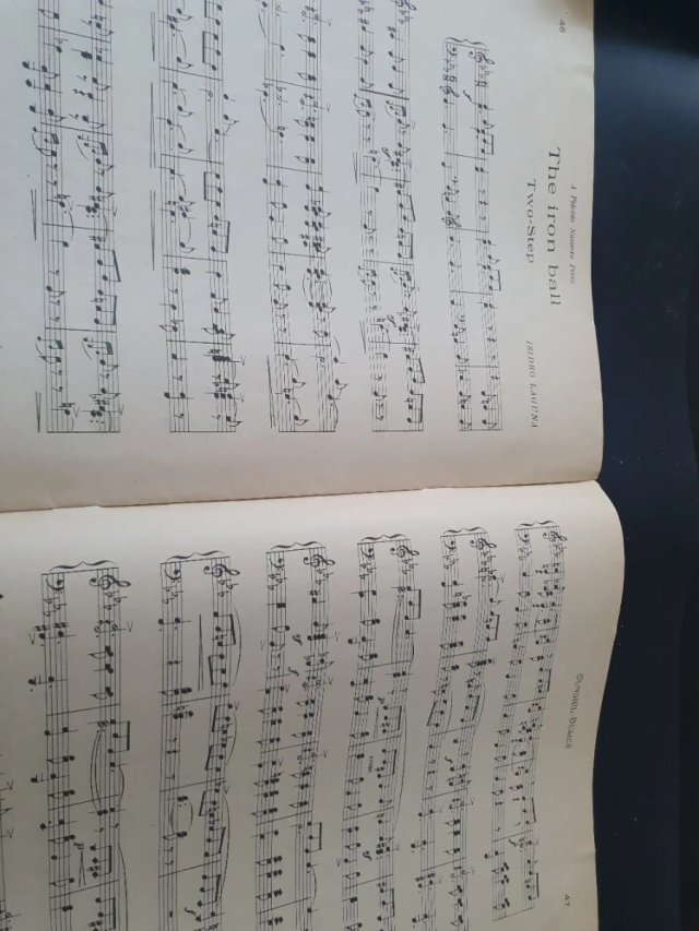 Partituras Musicales Mundial Música Marzo 1916
