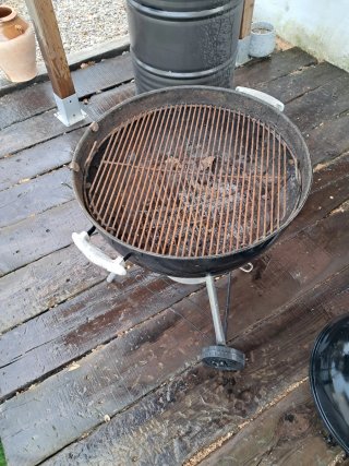 Barbacoa Weber Carbón Negra