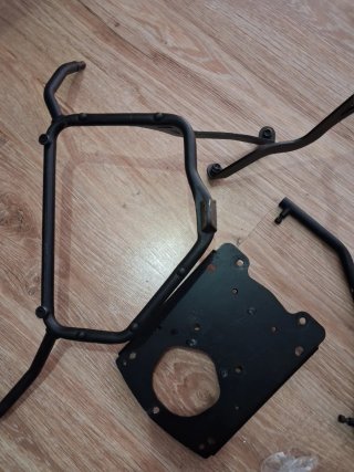 Soporte Maletas Givi BMW F800GS Monkey/Trekker