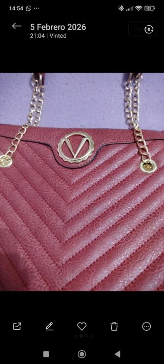 Bolso polipiel coral