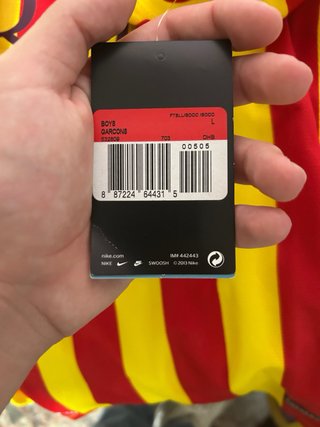 Camiseta FC Barcelona 2013-14 Talla L Niño
