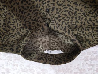 Camisa animal print Talla S