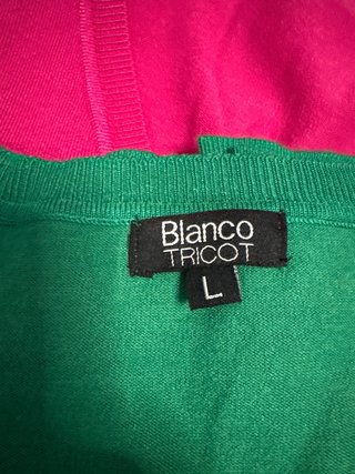 Chaquetas de punto Blanco Talla L