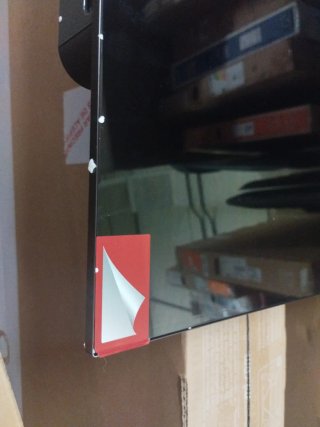 LG OLED55C56LB NUEVA ROTA en el transporte