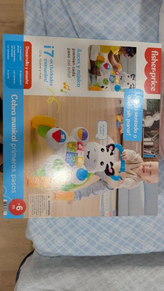 Correpasillos Cebra Musical Fisher-Price