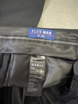 Traje de hombre negro talla 54