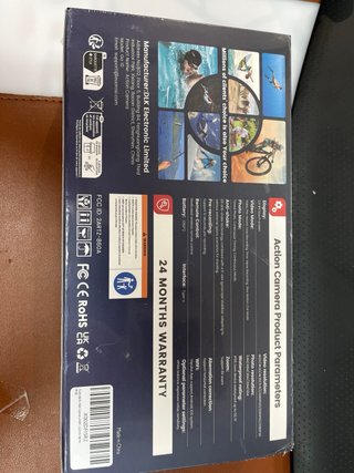 Cámara Deportiva 4K 60FPS 48MP WiFi #117789