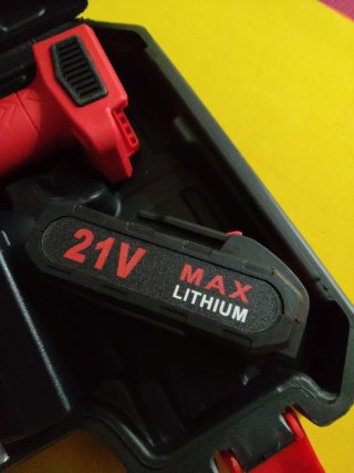 Tijeras podar eléctricas 21V con 2 baterías