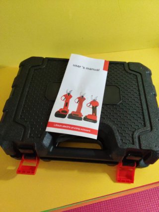 Tijeras podar eléctricas 21V con 2 baterías