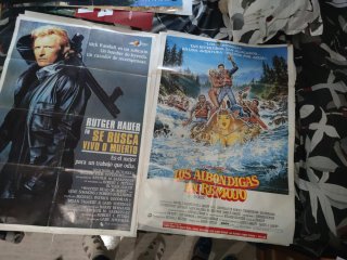 8 posters de películas originales años 60, 70 y 80