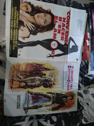 8 posters de películas originales años 60, 70 y 80