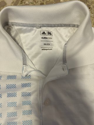 Polo Adidas Blanco Talla