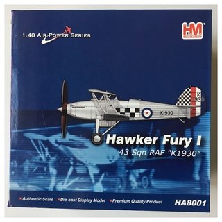 Avión 1:48 Hobby Master HA8001 Hawker Fury MkI RAF