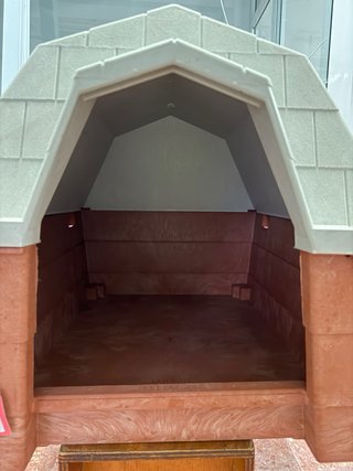 Caseta Grande para perro de resina