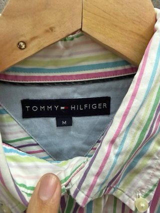 Camisa Manga Larga Rayas Tommy Hilfiger
