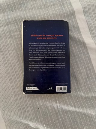 El món de Sofia novel·la sobre la història de l...