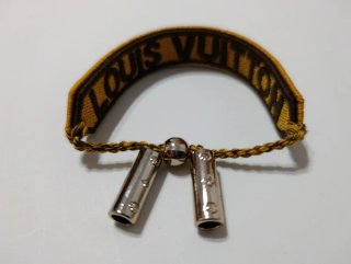 Pulsera bordada Louis Vuitton Negro Mostaza