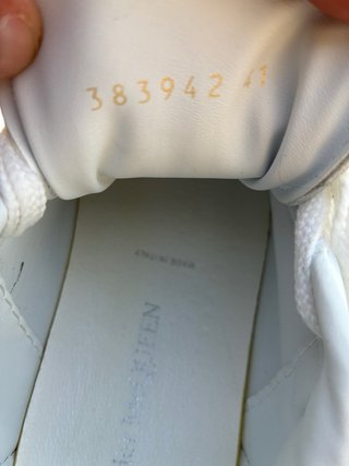 Alexander McQueen Sneakers Bianche/Nere